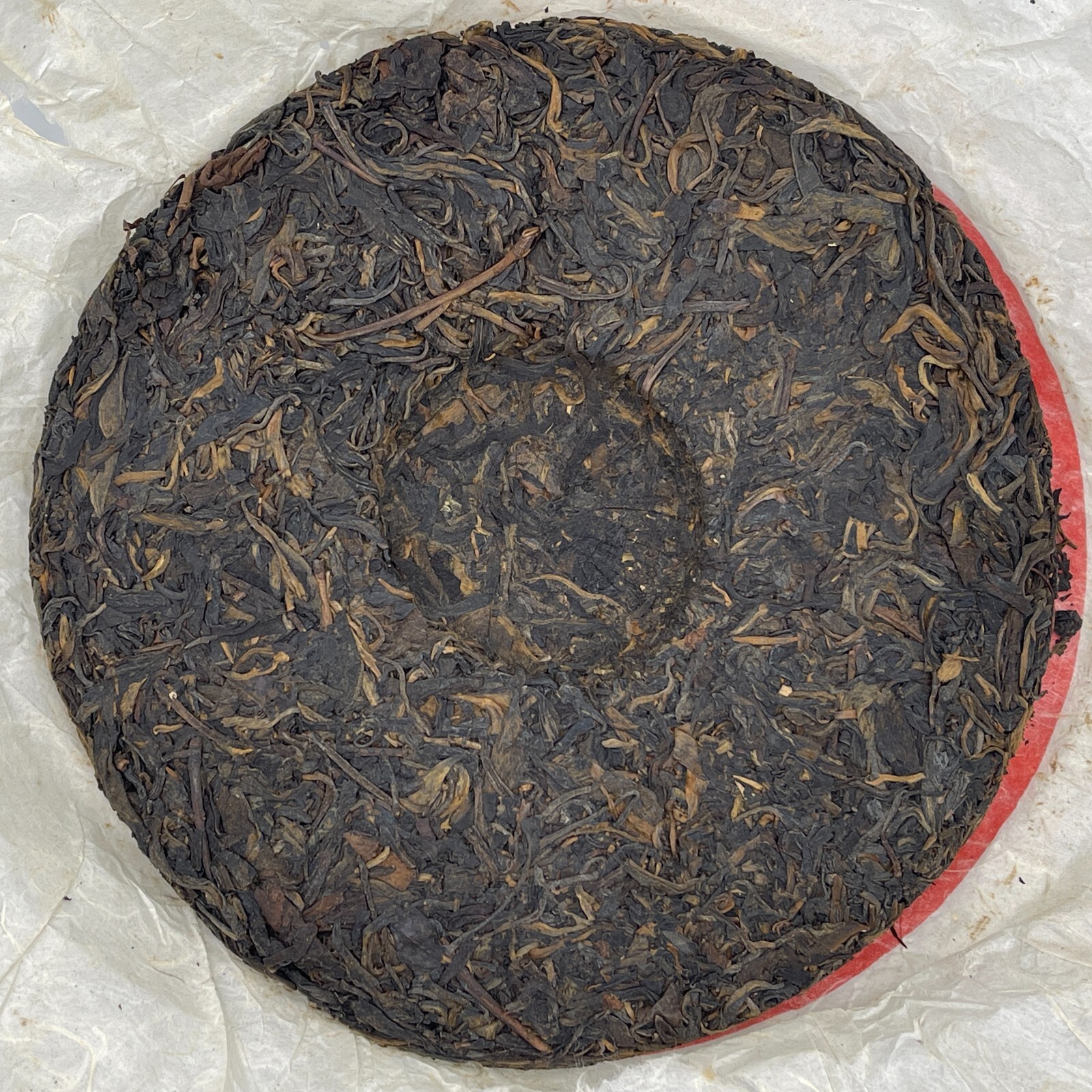 Pu-erh tea,1998,Hong Kong customization,勐海茶廠港訂,大葉,傣青8582,357g,Raw