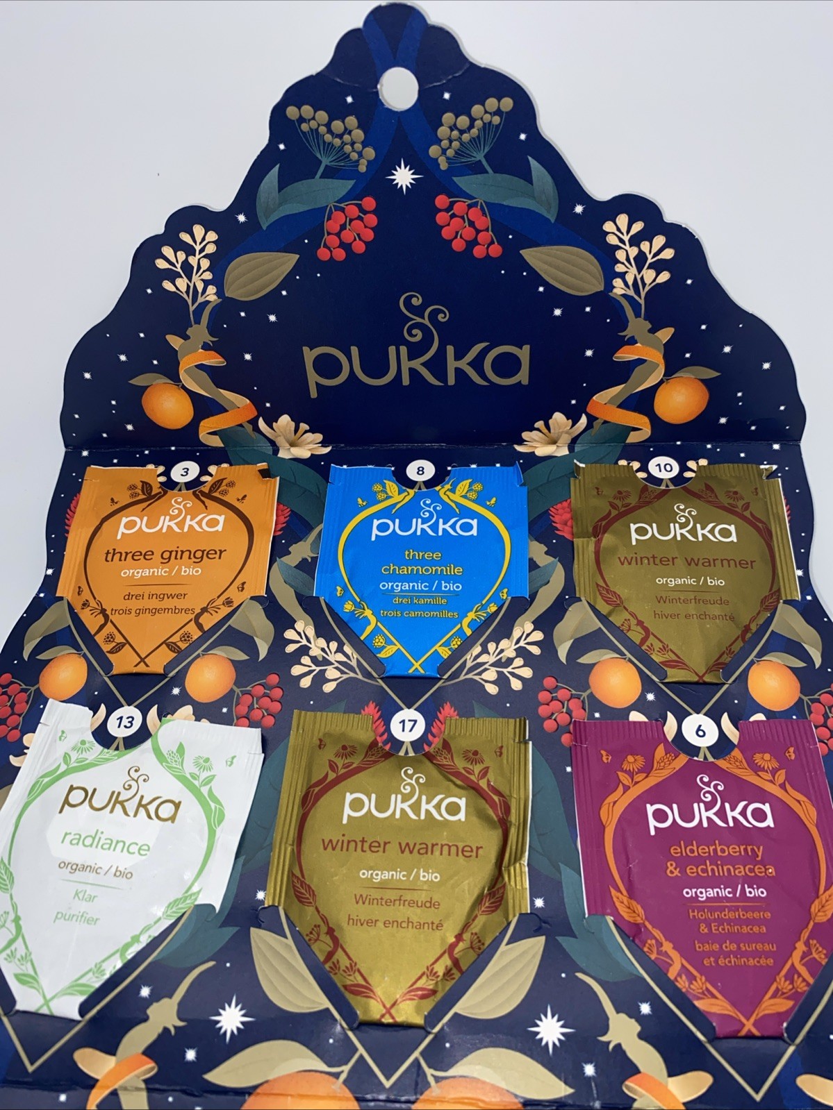 Pukka Organic Tea Relax Selections 24 Pack Of Tea Elderberry Ginger Matcha