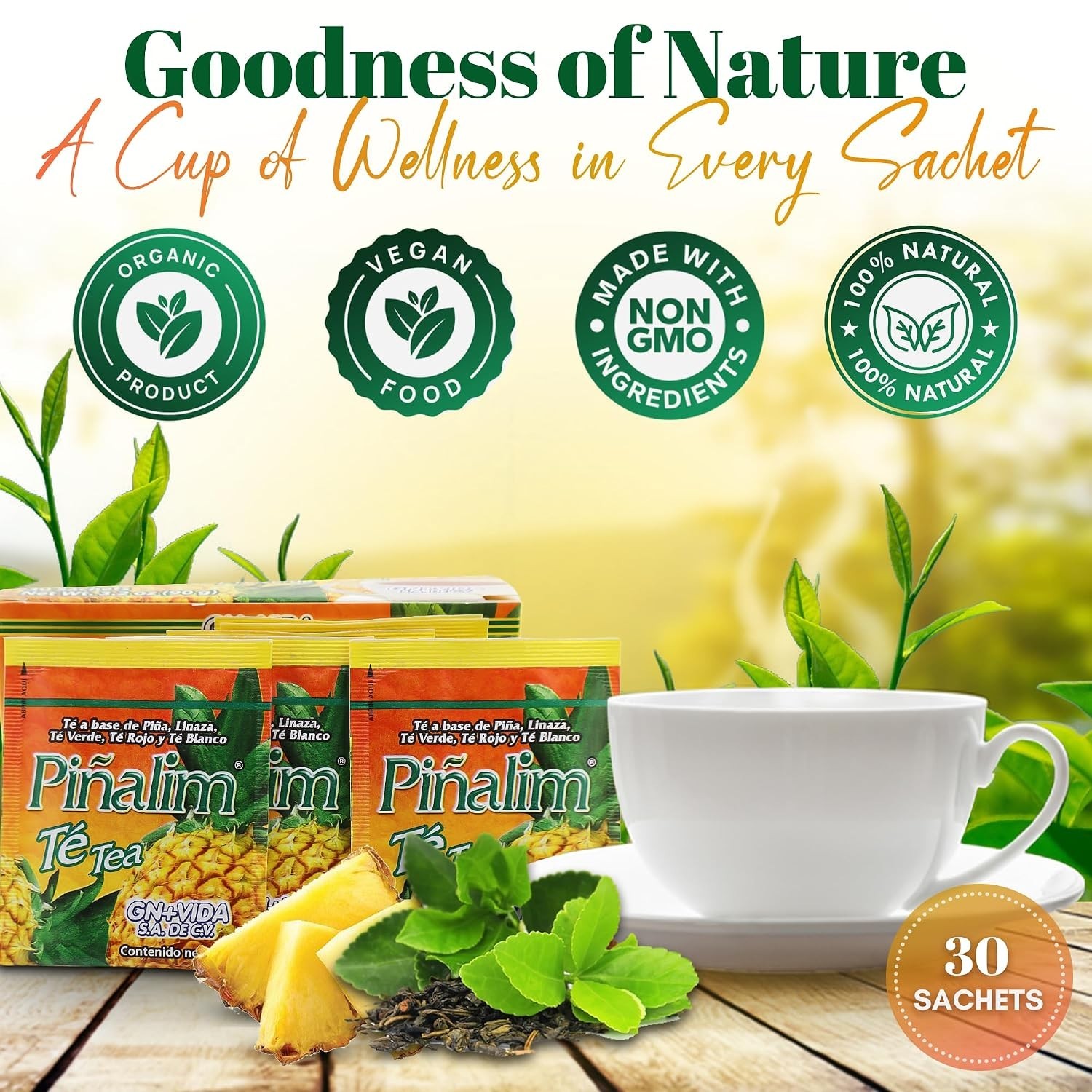 Pinalim Te De Pina ida Pinalim Pineapple Tea