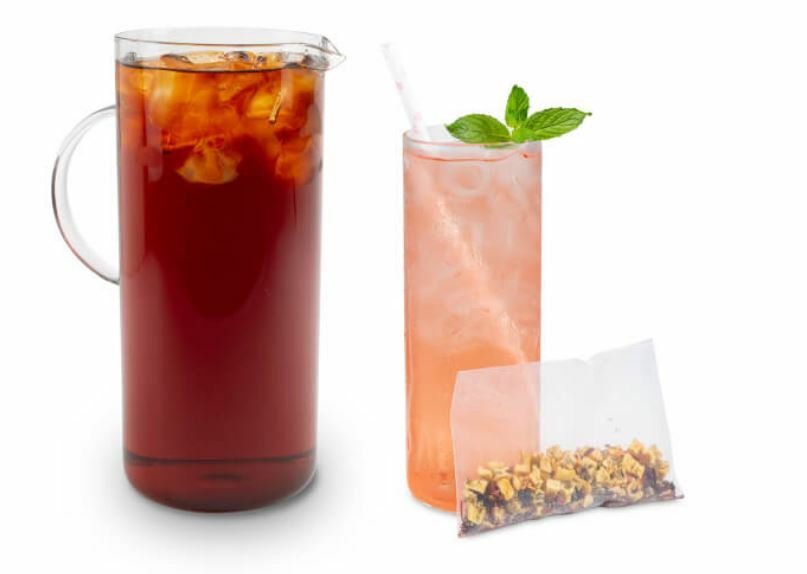 watermelon cooler iced tea 12 count bag makes 32 ounces per pouch decaf
