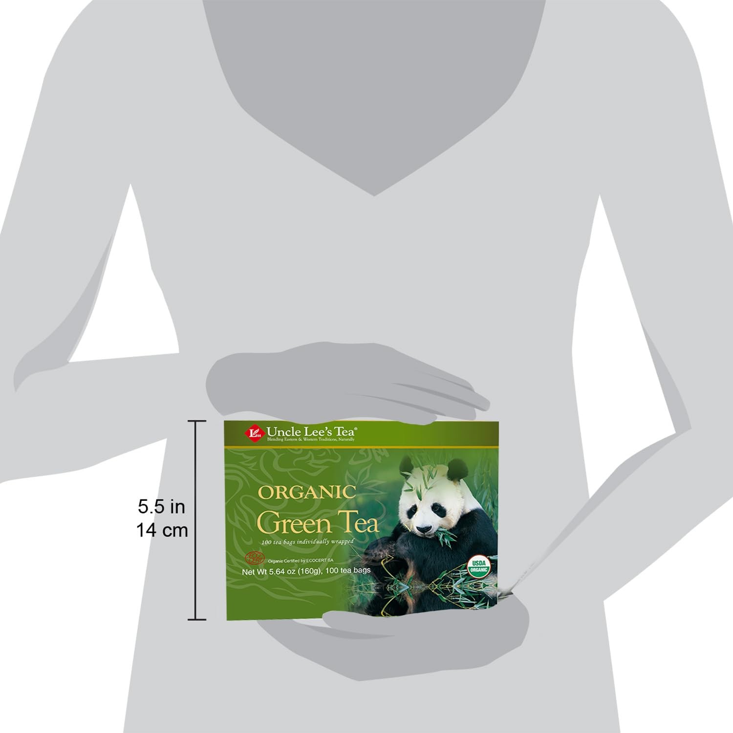 Uncle Lee’s Organic White & Green Tea Variety 2-Pack (206 Individually Wrappe…