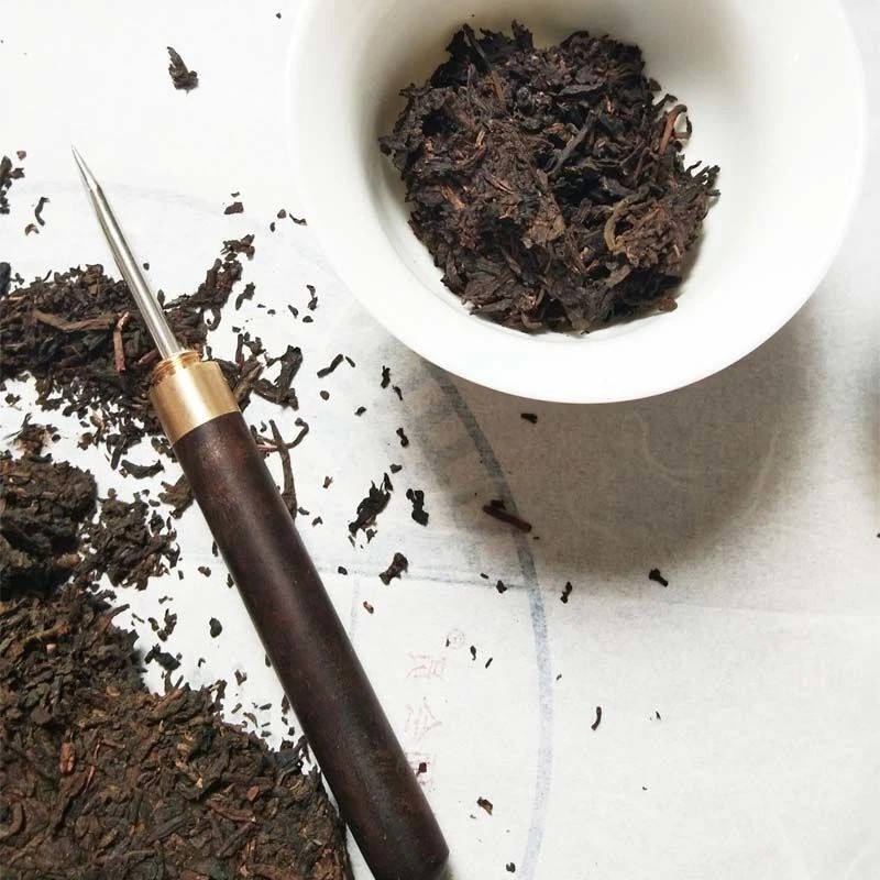 Wuzhou Liu Pao Tea Black Tea Aged Dark Tea Liu Bao Tea Cake Liubao HEI CHA
