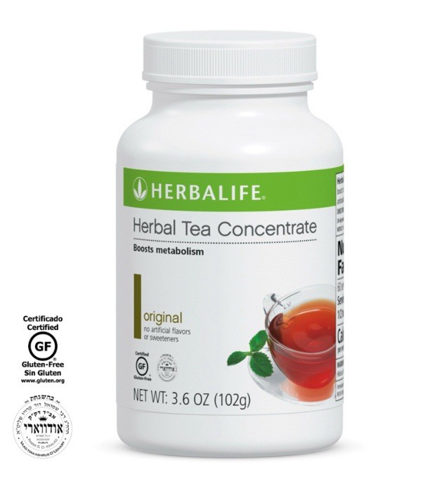 Herbalife Herbal Tea Concentrate Original Powder 102g 60 Servings Gluten-Free
