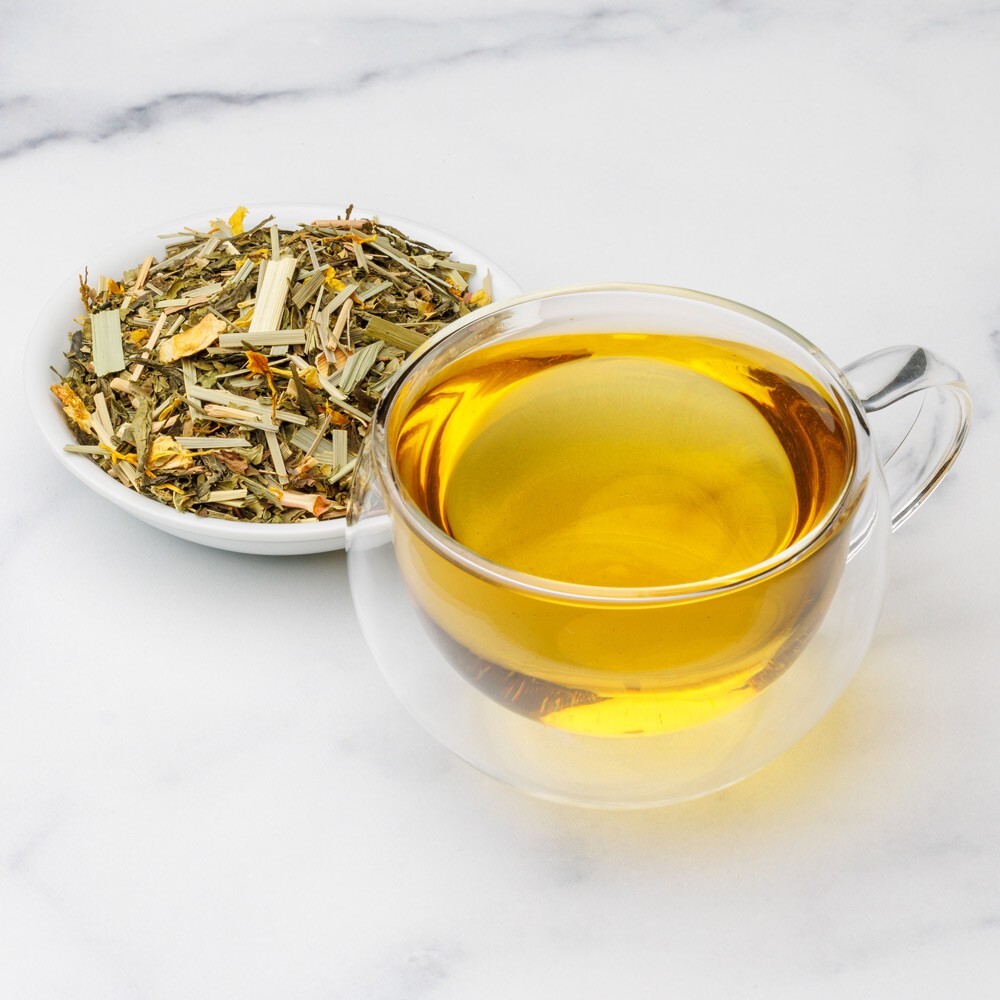 Citrus Mint Green Tea – Premium Loose Leaf Blend – Fusion Teas
