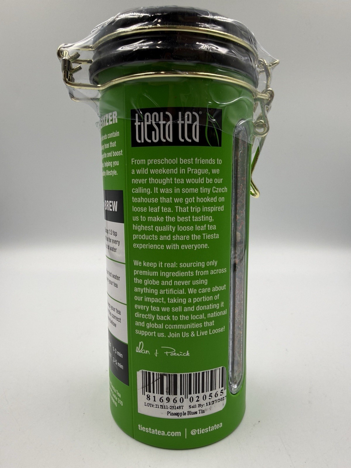 Tiesta Tea Pineapple Blues Premium Loose Leaf Tea – Blueberry Pineapple 5 oz