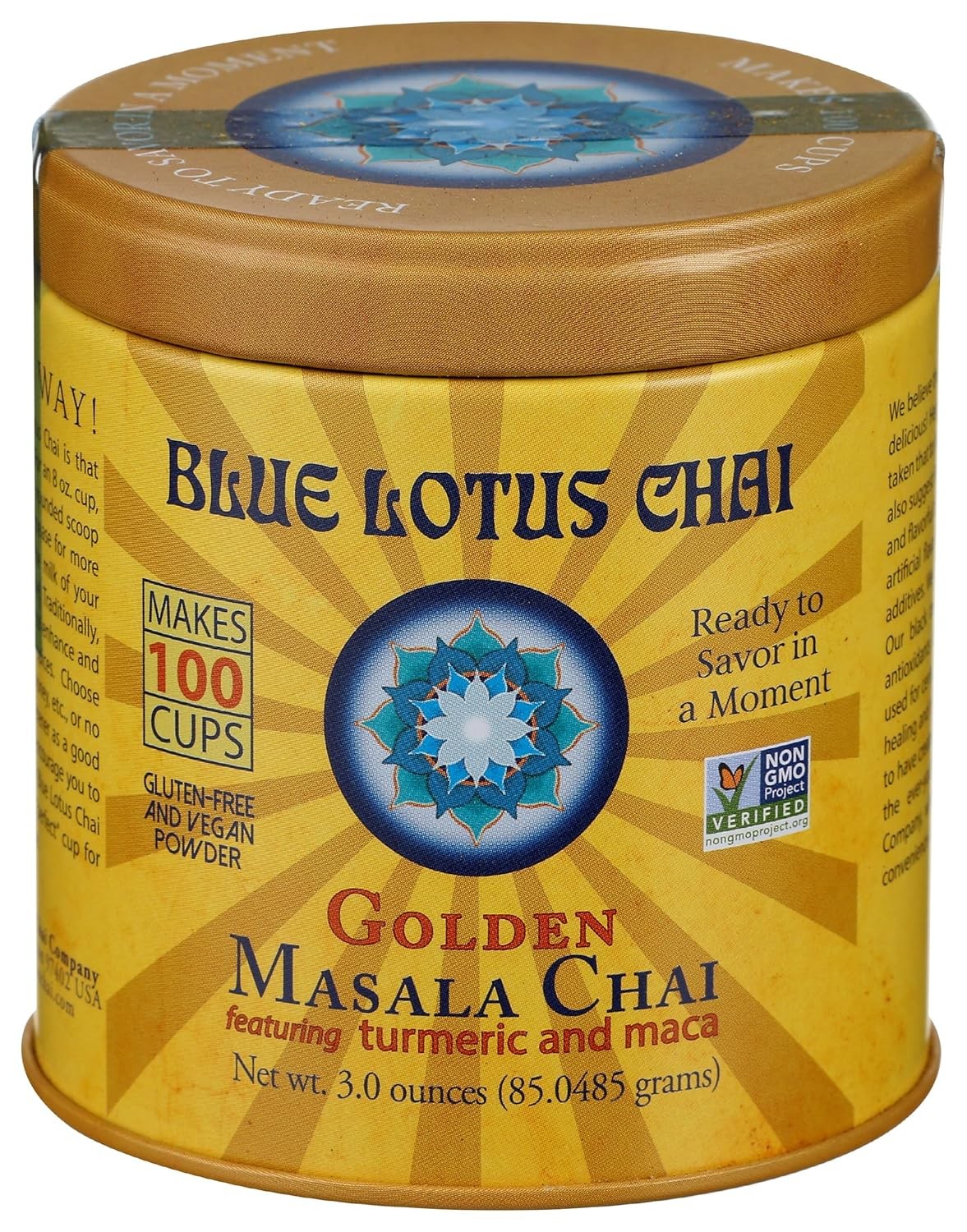 Blue Lotus Chai – Golden Masala Flavor