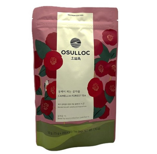 OSULLOC Camellia Forest Tea Bags 2.5g 20 Bags 1 Pack