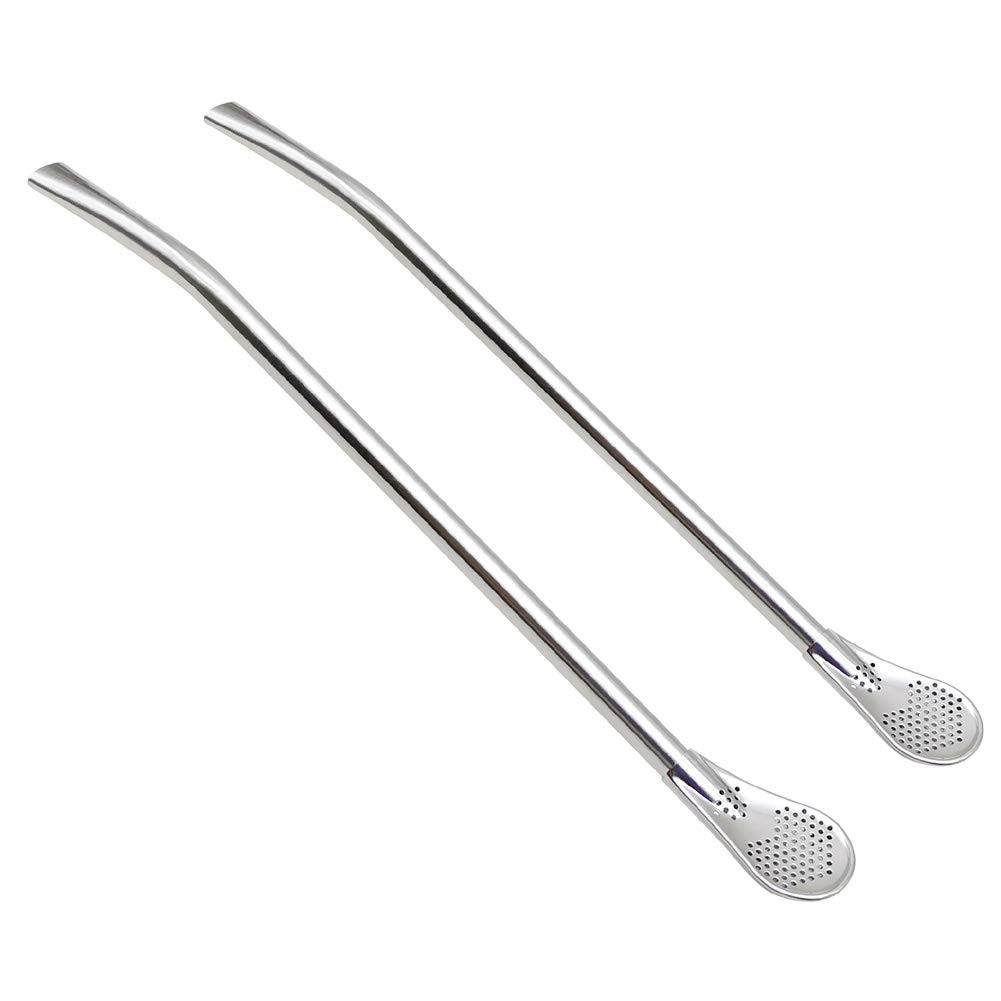 GFDesign 8.3 Inches Long Yerba Mate Bombilla Gourd 8.3″, Stainless Steel