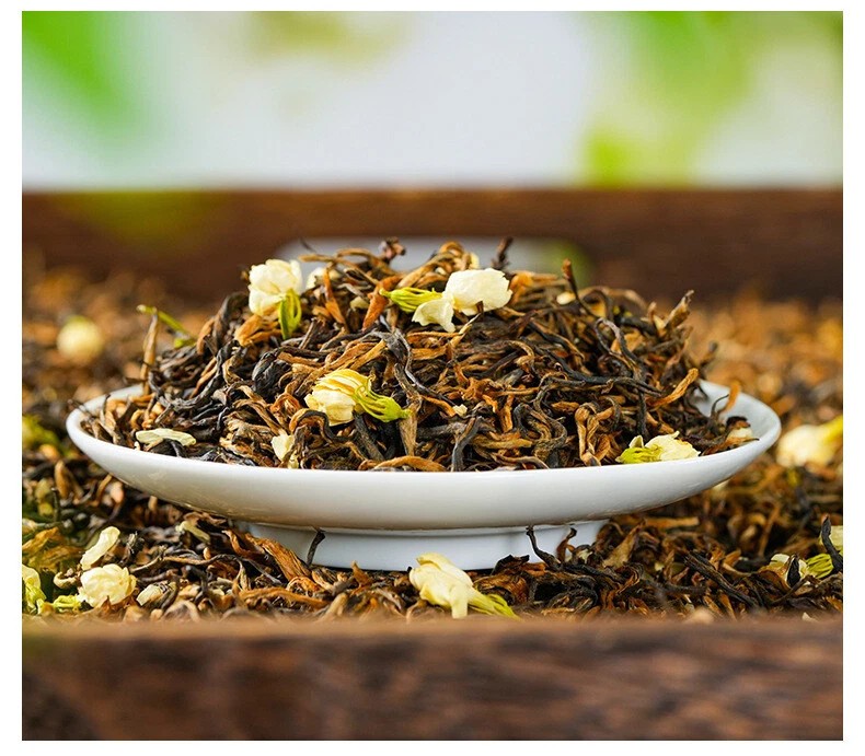 500g YunNan MoLi Hua DianHong black tea FengQing Jasmine DianHong Black tea