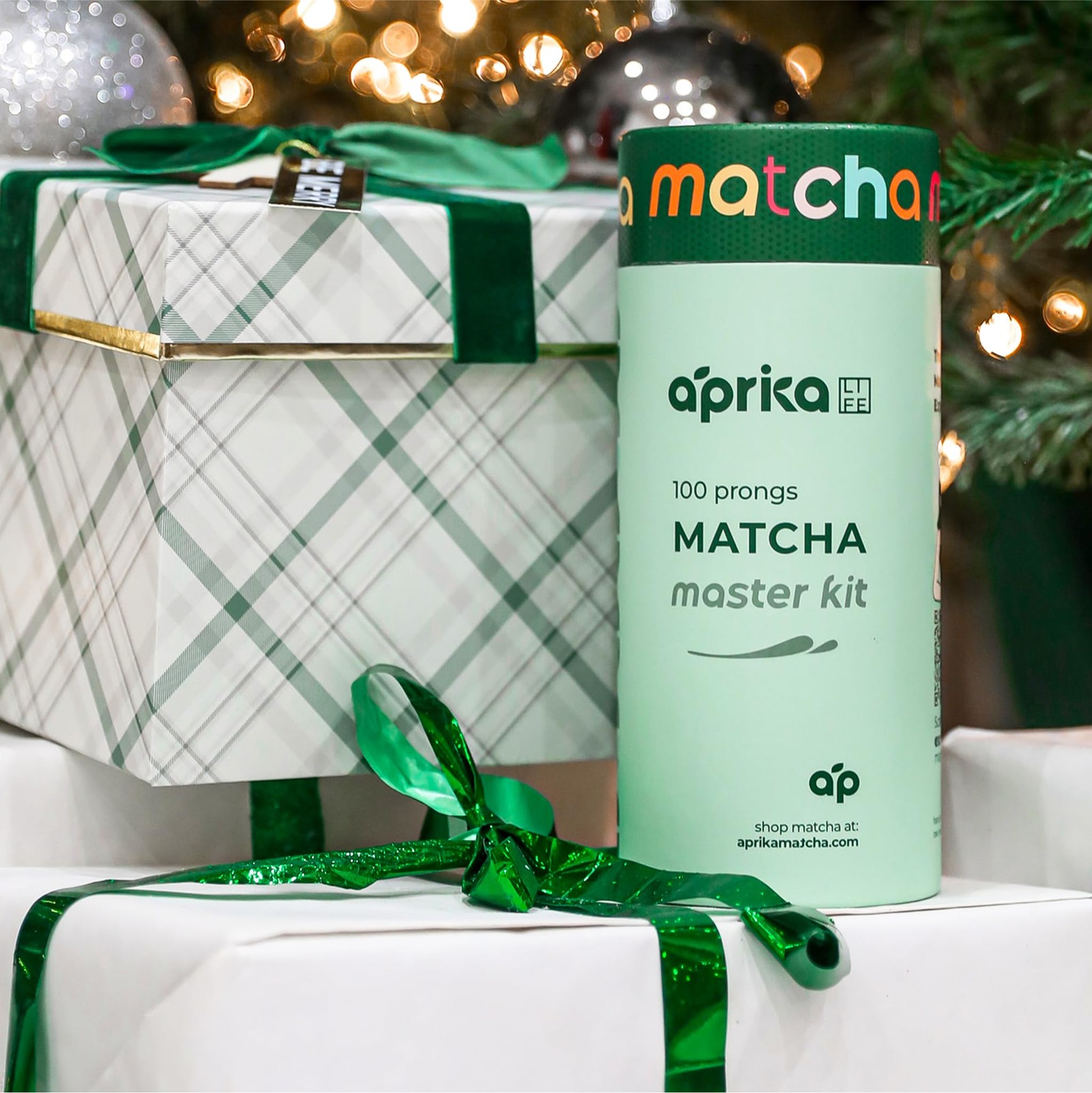 Aprika Life Matcha Bamboo Whisk Set with Holder | 100 Prong Chasen, Bamboo Sc…