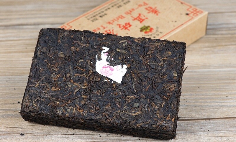 2020 Xiaguan BAO YAN Pu-erh Brick Tea Puer Ripe Pu’er Shu Zhuang Cha 250g