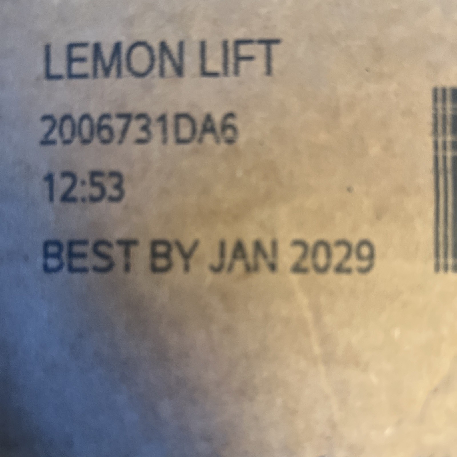 Bigelow Tea Lemon Lift Black Teabags, 20 Count, Pack of 6, EXP 2/2029