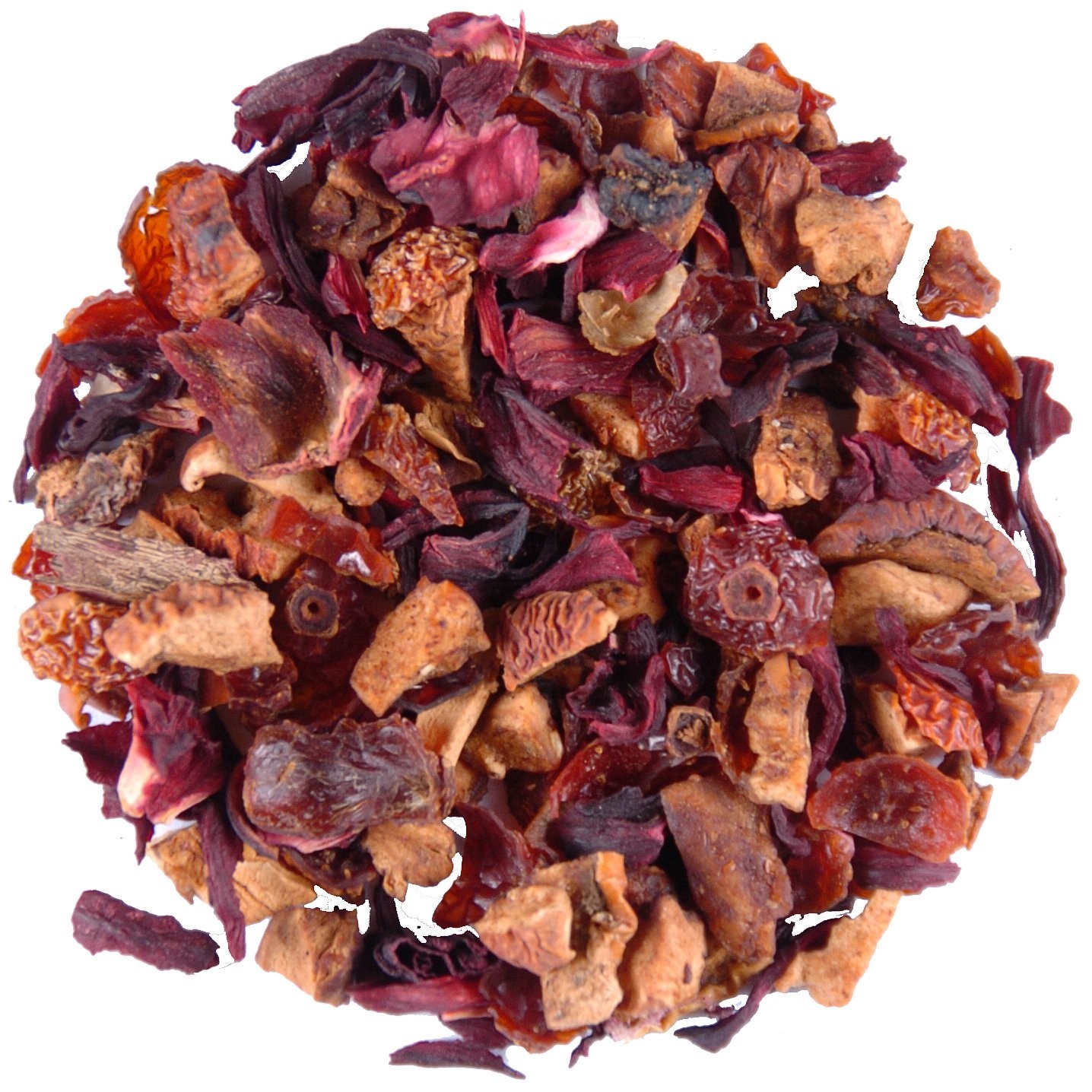 Strawberry Kiwi Herbal Tea 16 oz Loose Leaf Caffeine-Free Resealable Bag