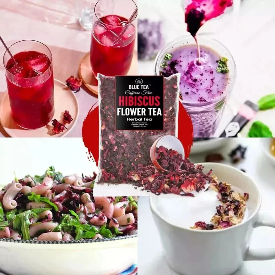 2.6 Oz Premium Dried Hibiscus Flowers, Flor De Jamaica, Hibiscus Flower Tea
