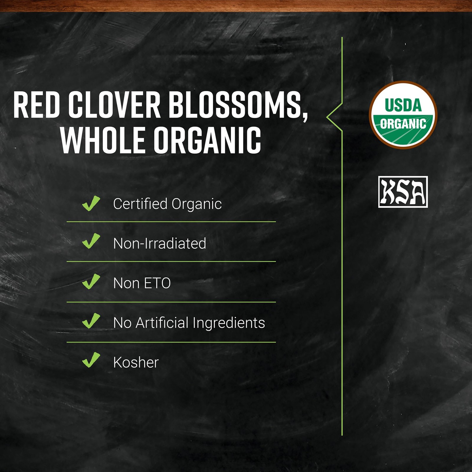 Frontier Co-op Organic Whole Red Clover Blossoms, 0.71oz – Fragrant, 0.71 oz