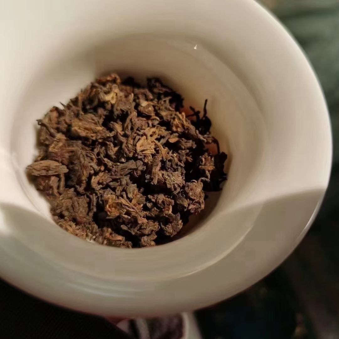 1988 Yunnan Aged Pu-erh Tea Loose Leaf Panda Pu’er Ripe Puerh Cooked Tea 300g