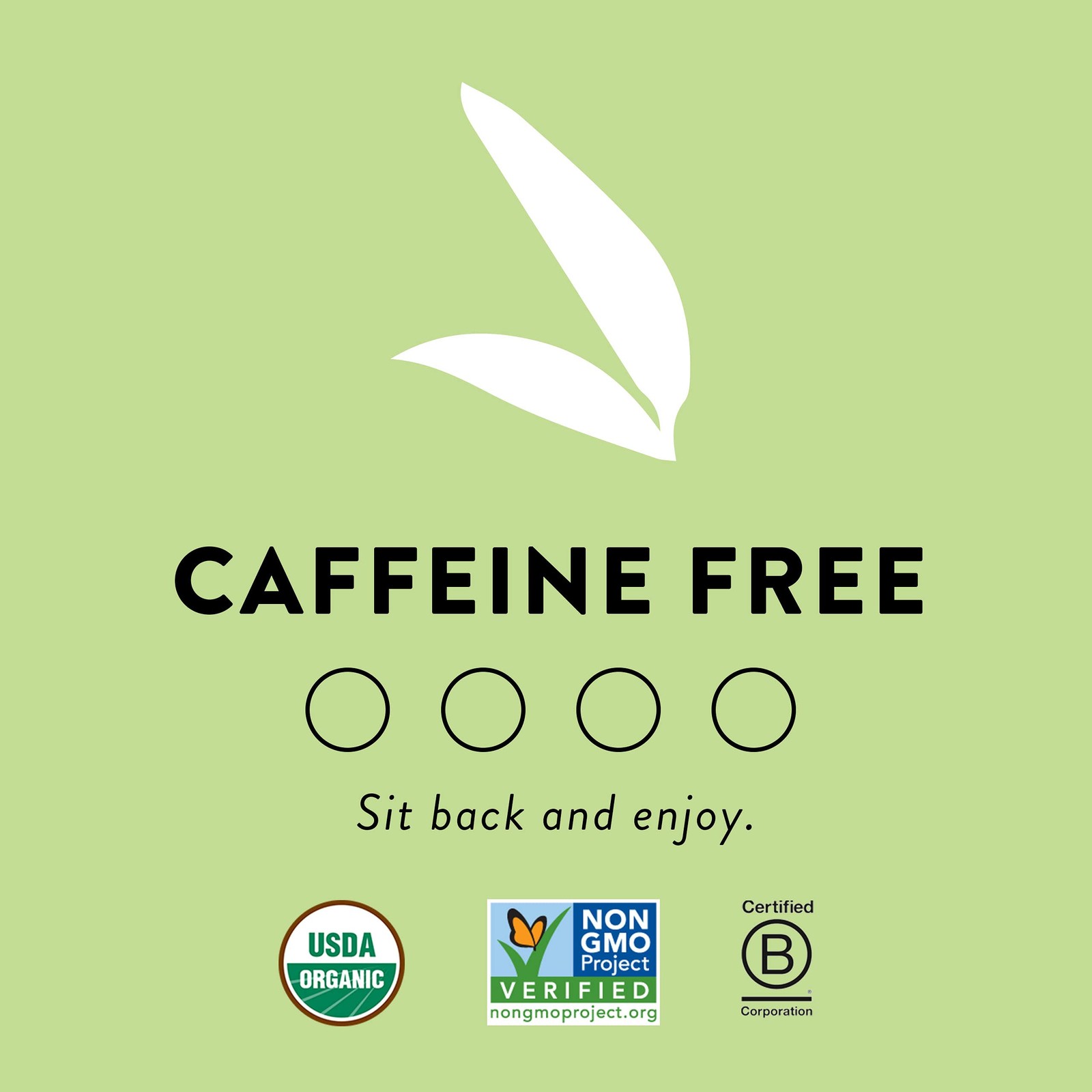 Choice Organics Mint Sage Tea 16 Count Caffeine Free Organic Herbal Tea Bags