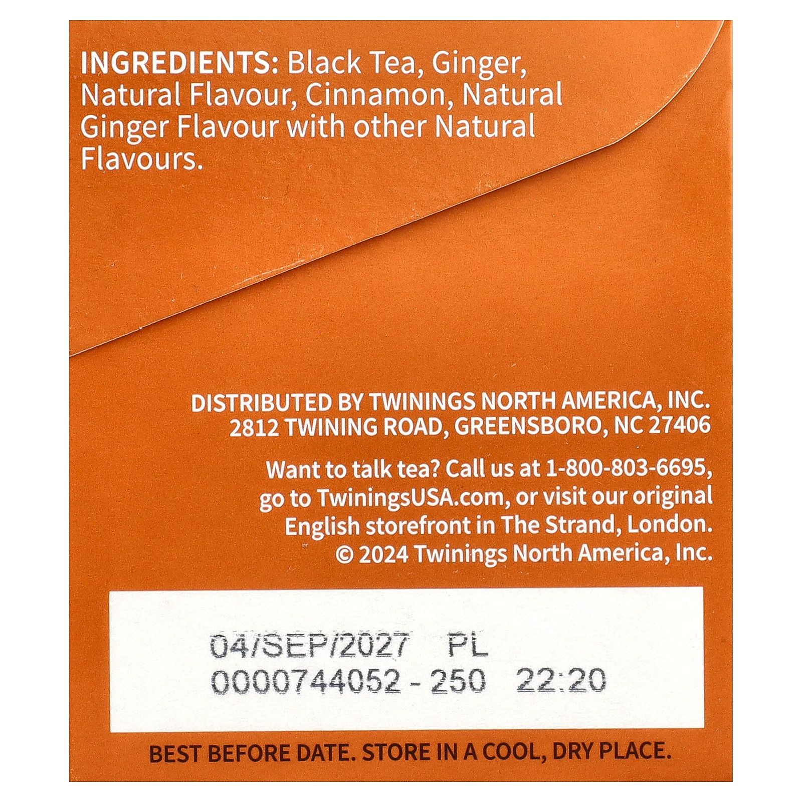 Flavored Black Tea, Gingerbread Joy®, 20 Tea Bags, 1.41 oz (40 g)