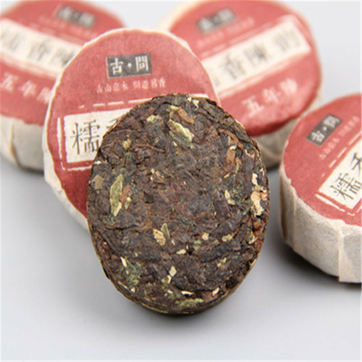 about8~10 pcs Yunnan Glutinous Rice taste Puer Tea Puer 50gMini Cooked Tuocha