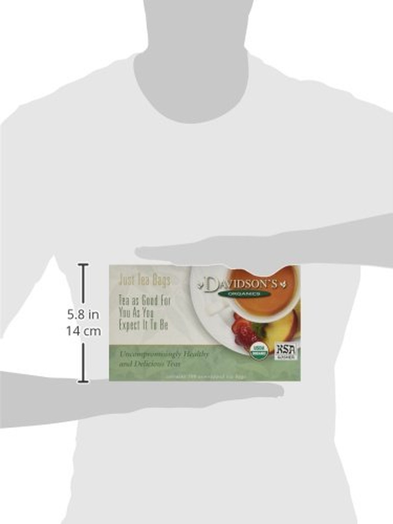 Davidson’S Organics, South African Green Rooibos, 100-Count Unwrapped Tea Bags