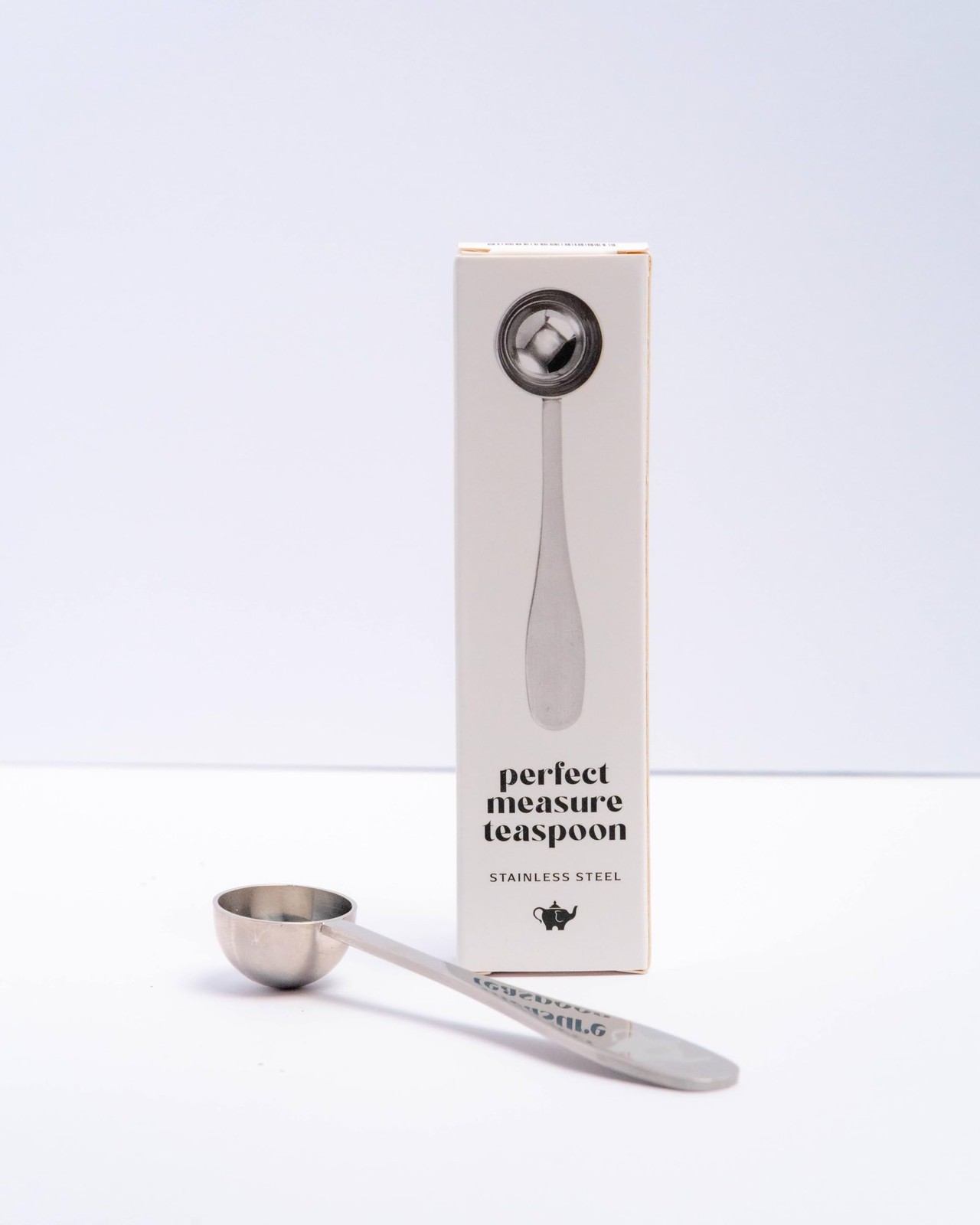 Perfect Scoop Loose Leaf Tea Spoon−18/8 Stainless Steel, teaspoon, Silver