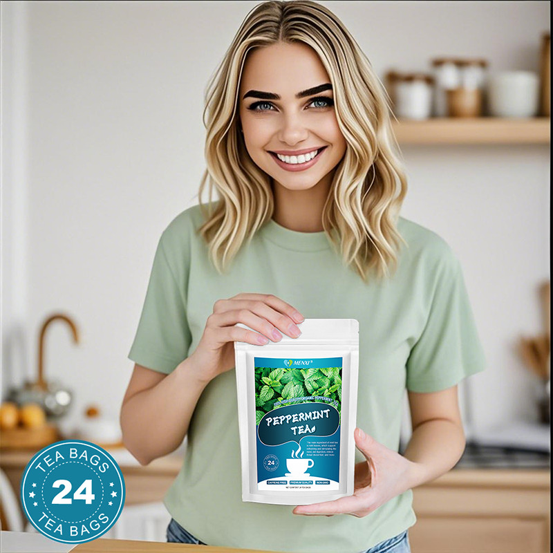 Organic Peppermint Tea – Caffeine Free, Peppermint Leaves Organic Dried Cut
