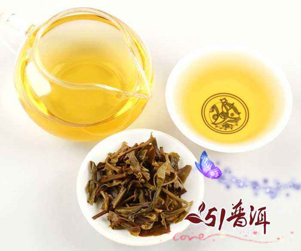 Pu-erh Tea Raw Sheng Yunnan Menghai Organic Green 357g Cake Premium Healthy
