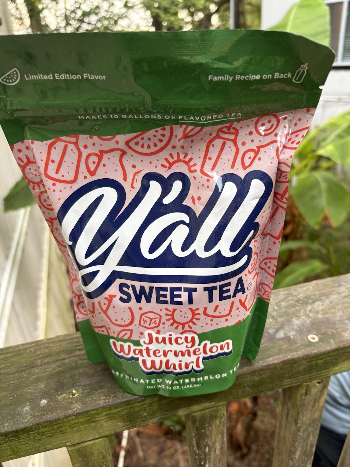 Y’all Sweet Tea Juicy Watermelon Whirl New Sealed Best Flavor