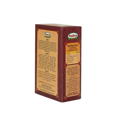 Fadna Ranawara Herbal Tea Organic Ayurvedic Pure Natural Vegetarian Ceylon