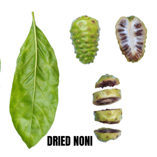 Noni Dried Fruit Tea 3 dried organic Noni Caffeine Free, 100% Natural