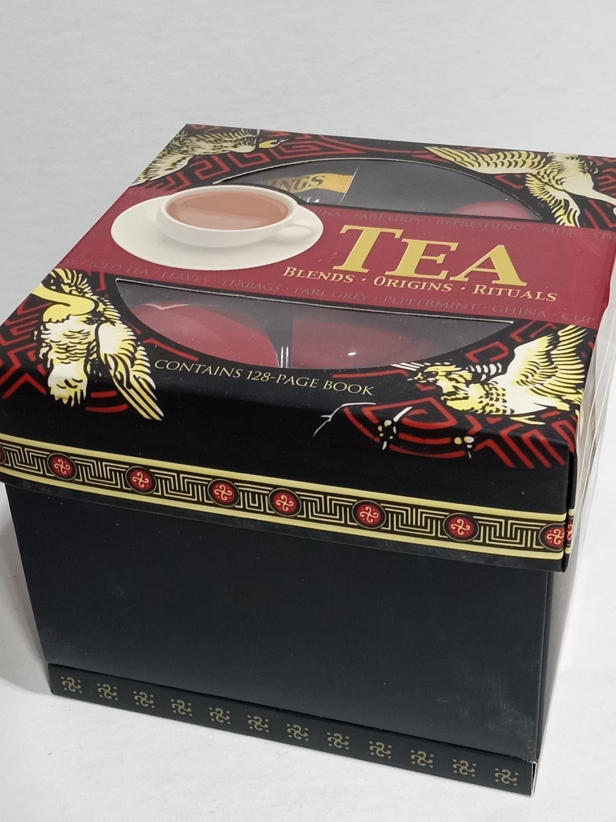 Twinings Tea Blends Origins Rituals Gift Set w/ Teapot, Cups, Book & Tea Bags
