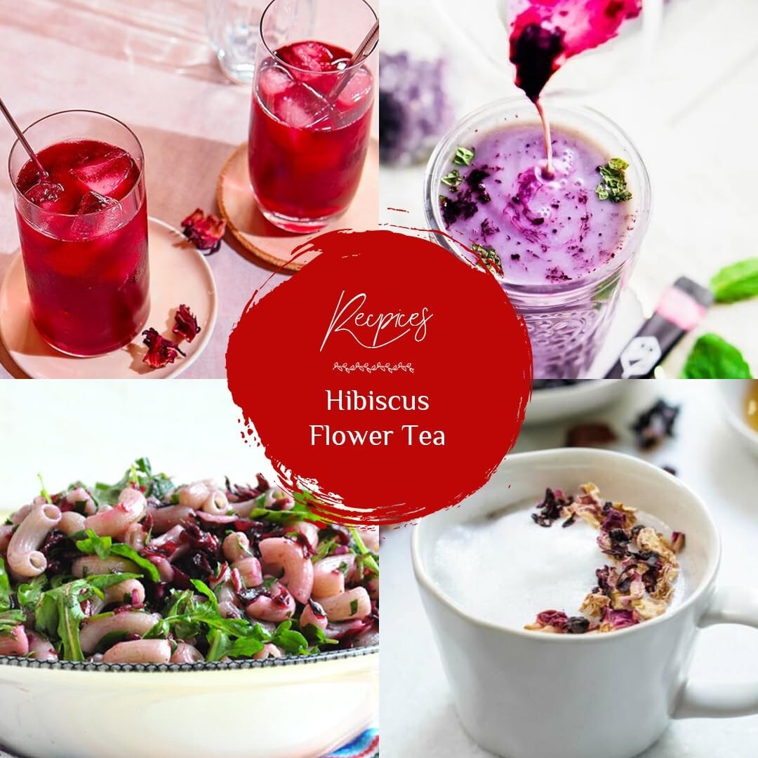 Dried Hibiscus Flowers Cut & Sifted, Flor de Jamaica, Hibiscus Tea Jamaica 200g