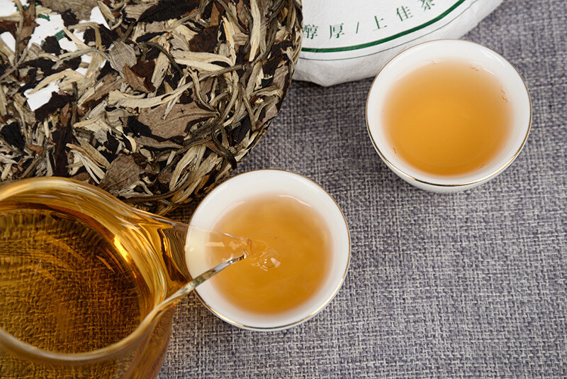 Yunnan White Tea Old Tree Moonlight Mei Ren Natural Healthy 357g Cake