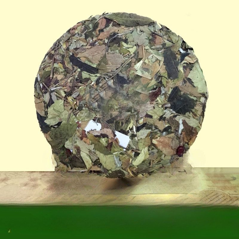357g 1pc Yunnan White Tea Cake Spring Tea Sweet White Tea