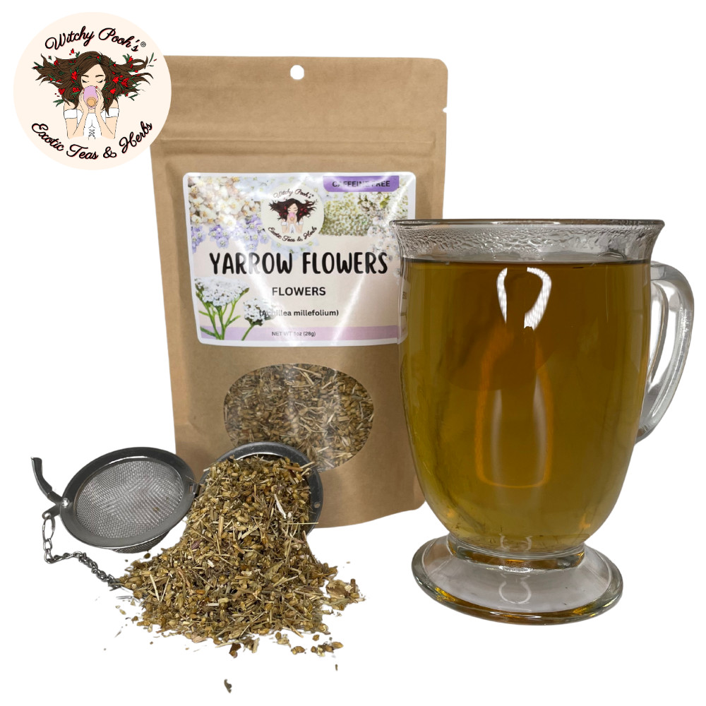Yarrow Flowers, Flowers Dried, Flowers Whole, Dried Herbs, Food Grade Herbs