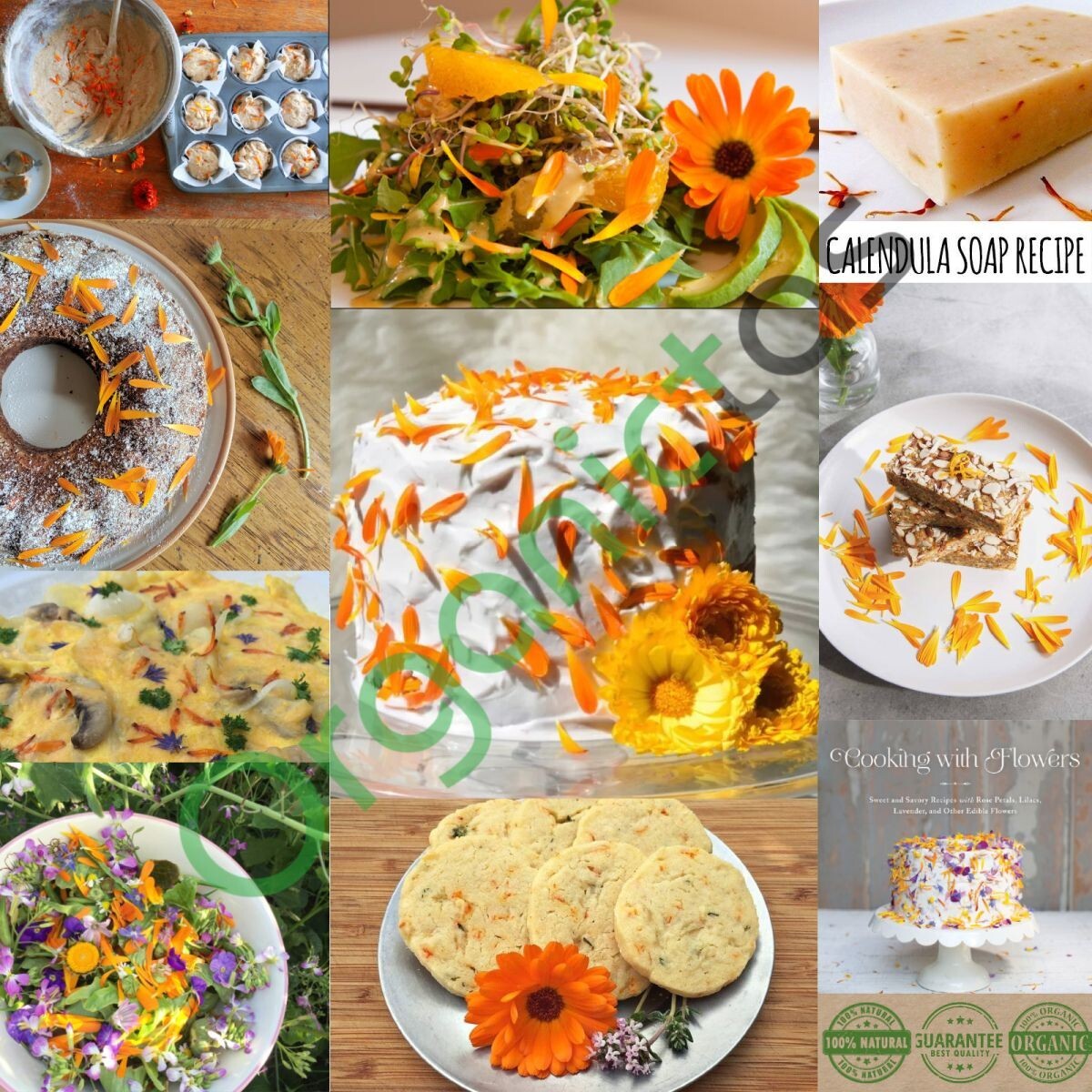 Calendula Petal Tea Organic & Dried Calendula Flower Petals Tea Premium Quality
