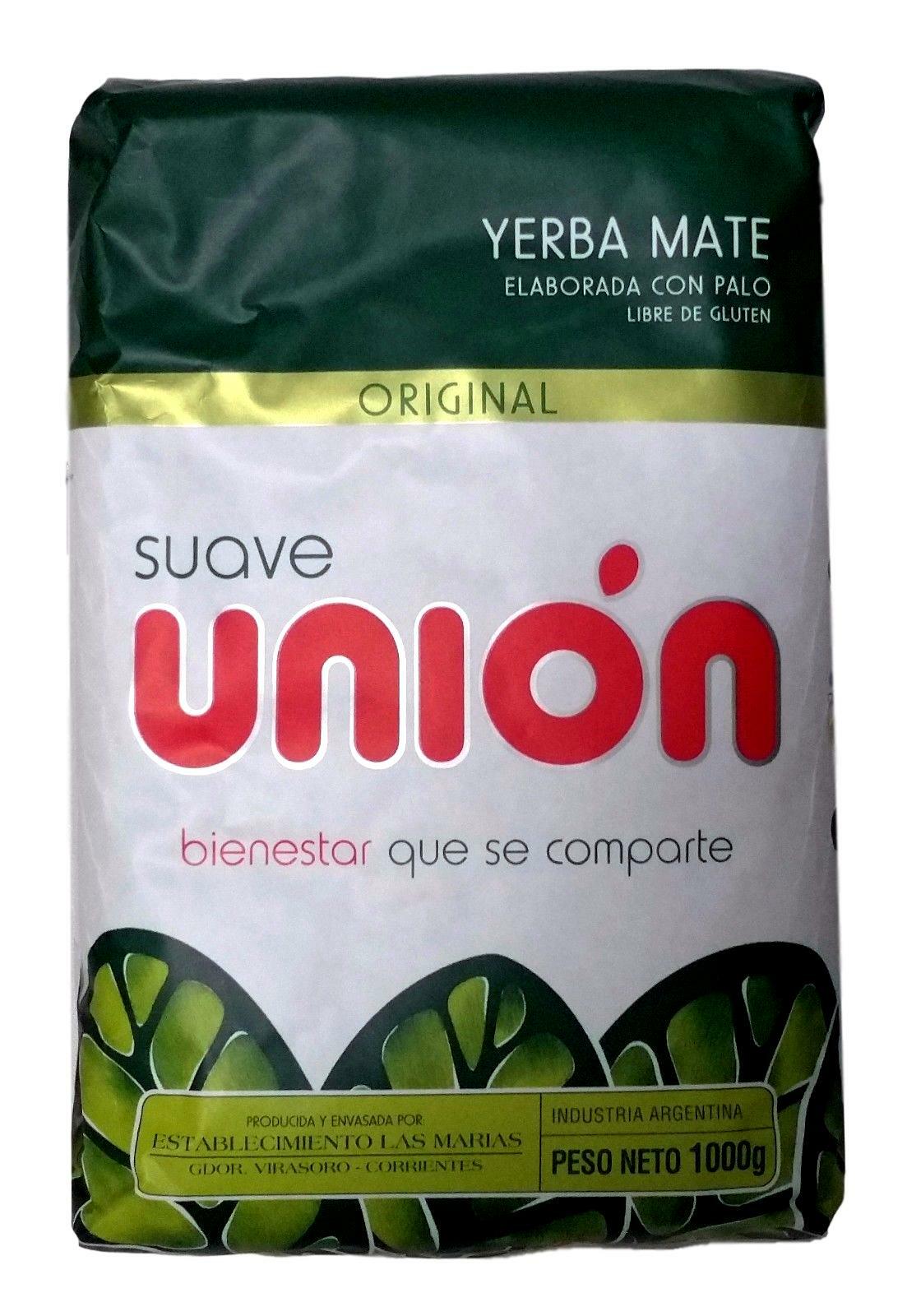 10 Pack***- Yerba Mate. Taragui con palo- Taragui sin palo- Union- L 2.2 Lbs**
