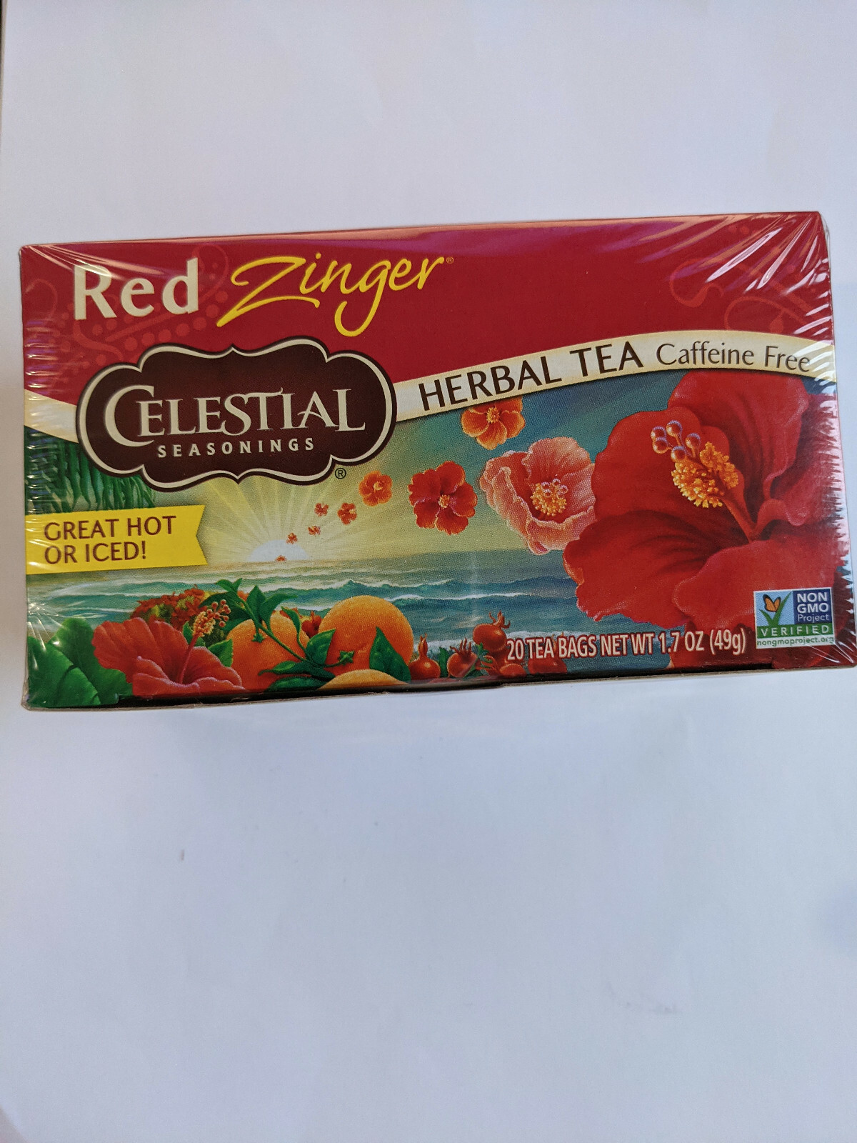 Celestial Seasonings Herbal Tea, Red Zinger, 20 Count