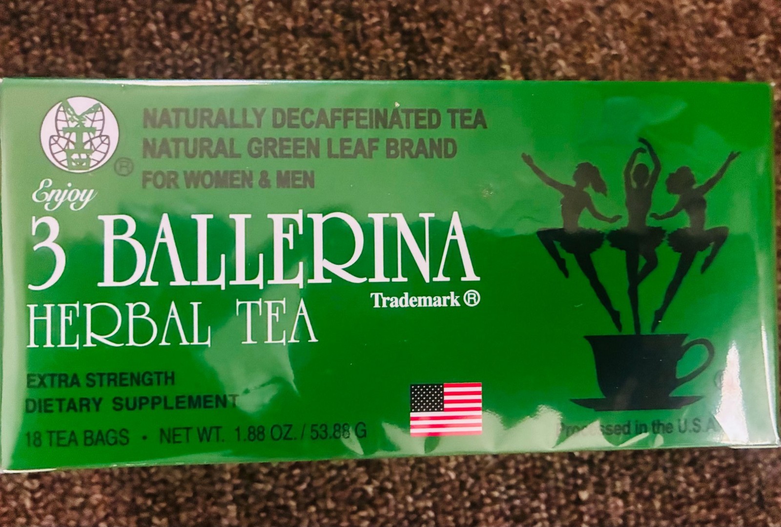 3 Ballerina Tea, Caribbean Detox Tea, Dr. Robert Slim Tea, Honey & Candle
