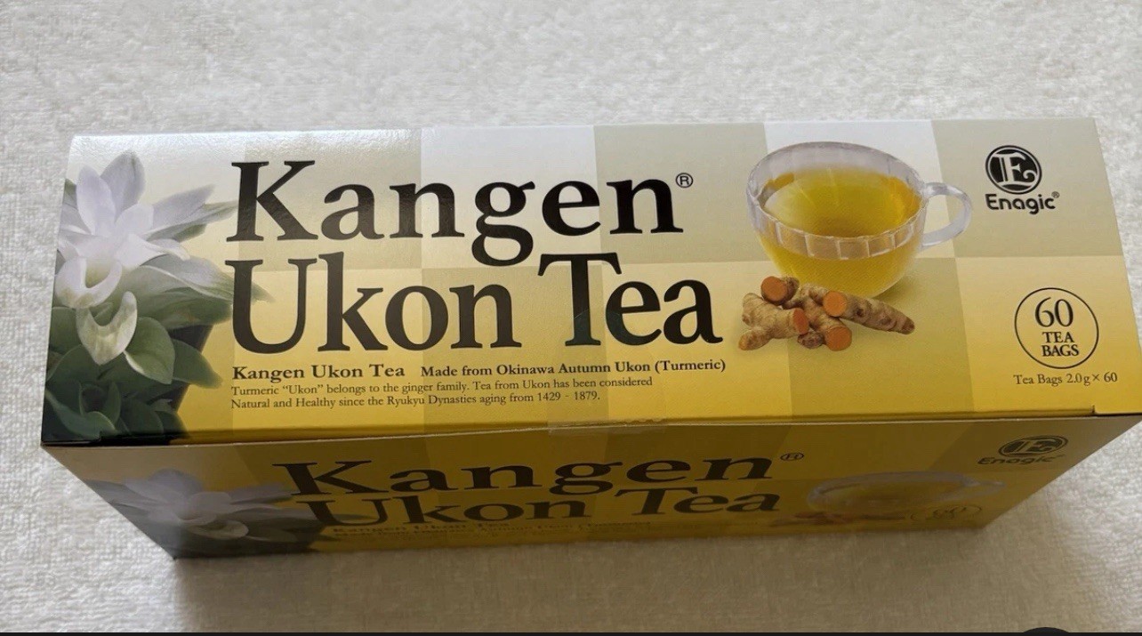 Enagic Kangen Ukon Turmeric Tea 60 Bags, Organic, Sealed