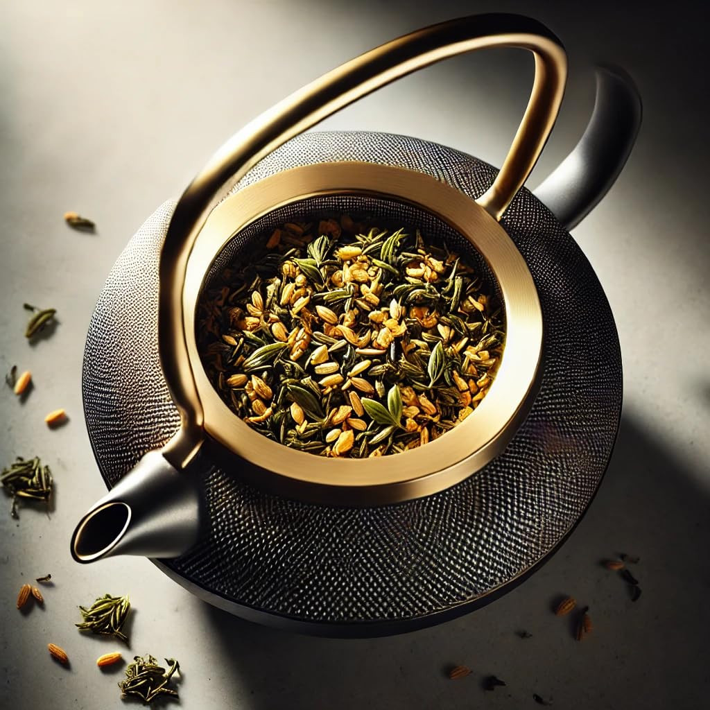 Organic Japanese Genmaicha with Matcha Green Tea Loose Leaf – Premium Whole Leaf