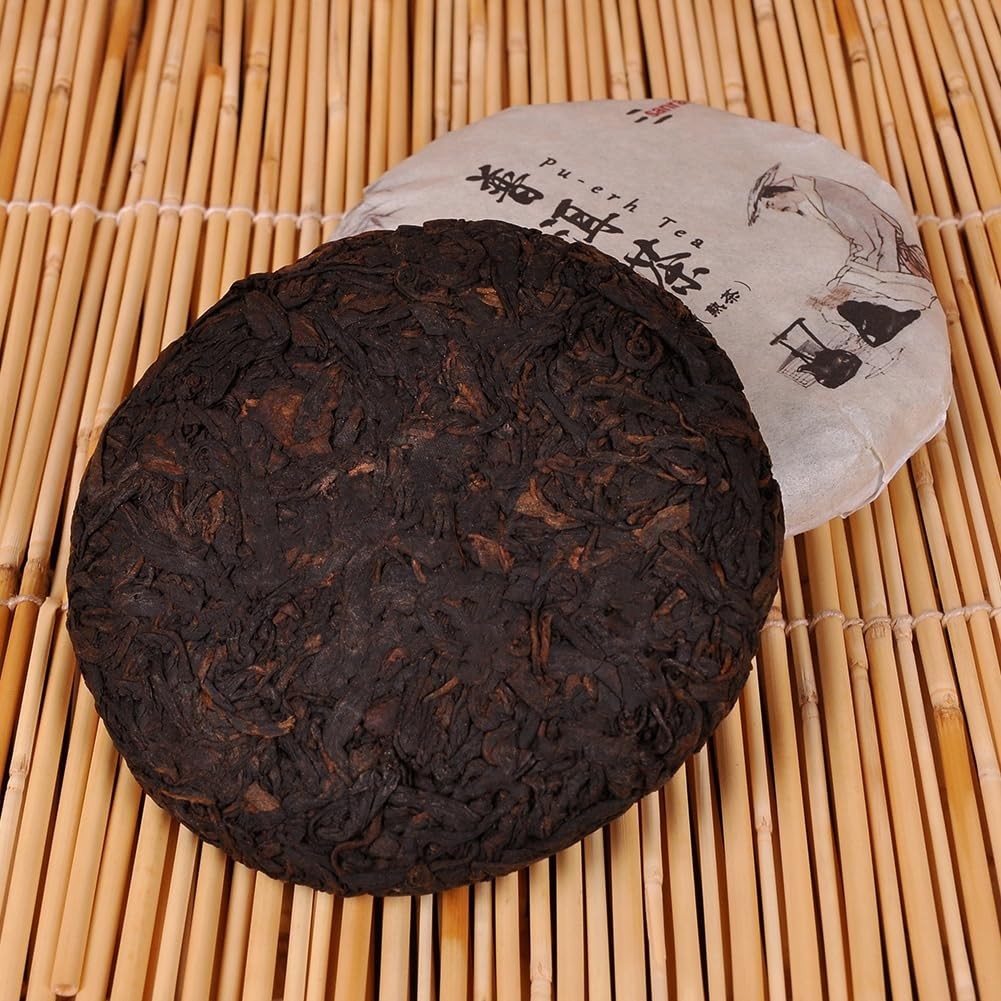 Yunnan Ripe Pu-erh Tea Cake 100g – Deep Earthy Flavor & Gentle Energy Boost