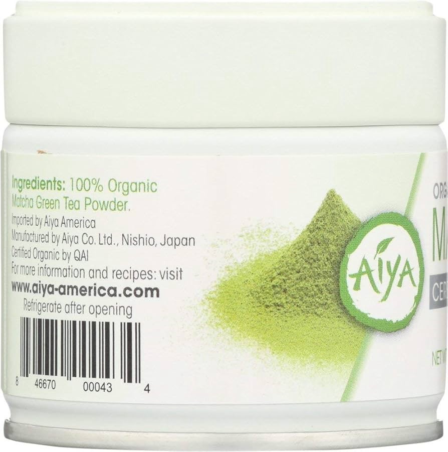Aiya Tea Ceremonial Grade Matcha Green Tea 30gr (6 Pack)