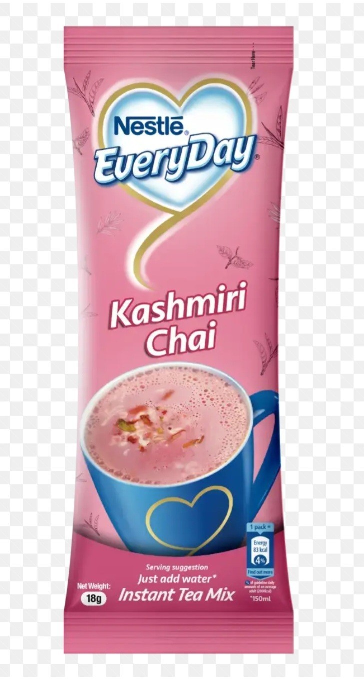 Nestle Everyday Instant Tea Mix Pink Tea (Kashmiri Chai) – 10 Sticks Box