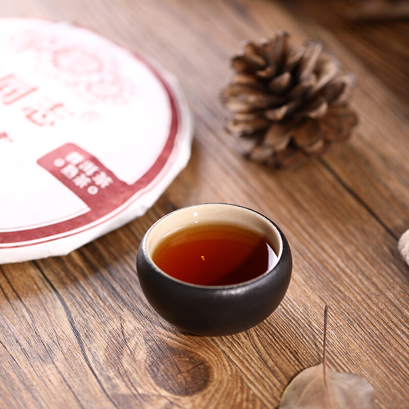 2020 Laotongzhi 9978 Batch 201 Ripe Pu Er Pu-erh Yunnan Haiwan Shu Puer Tea 357g