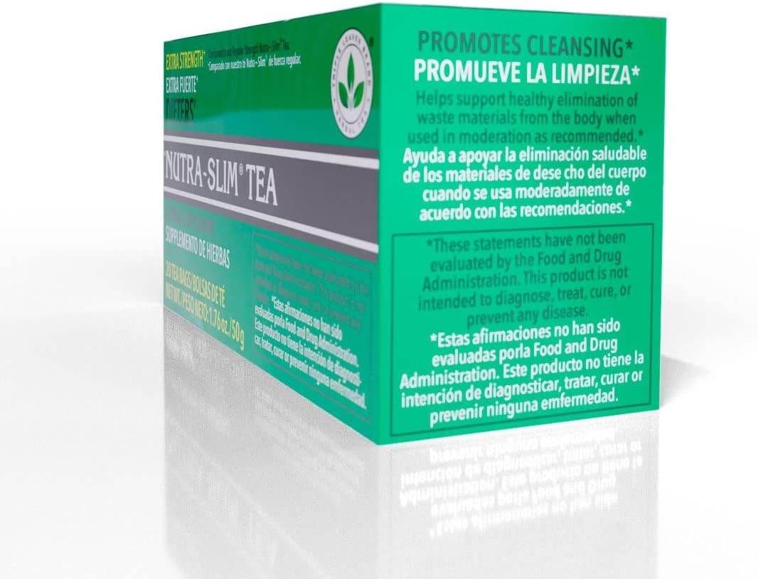 Triple Leaves Extra Strength Dieters Nutra Slim Tea, 20 20 Count (Pack of 3)