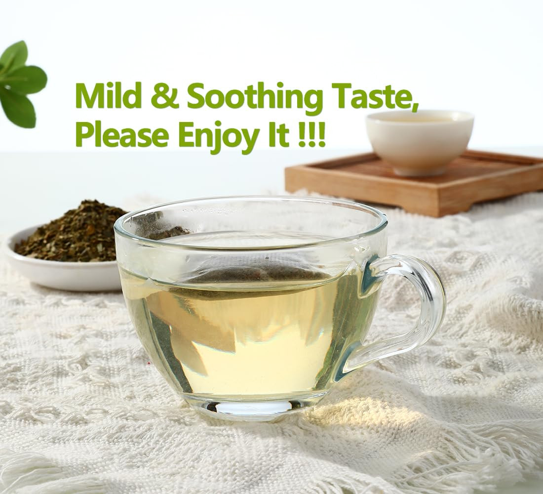 Premium 40 Ginkgo Biloba Tea Bags, Made with 100% Natural Ginkgo Biloba Leaves,