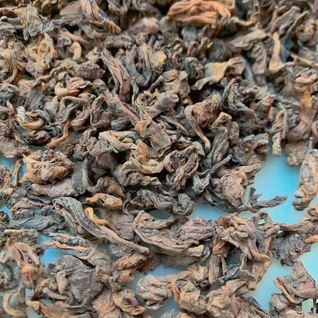1988 Yunnan Aged Pu-erh Tea Loose Leaf Panda Pu’er Ripe Puerh Cooked Tea 300g