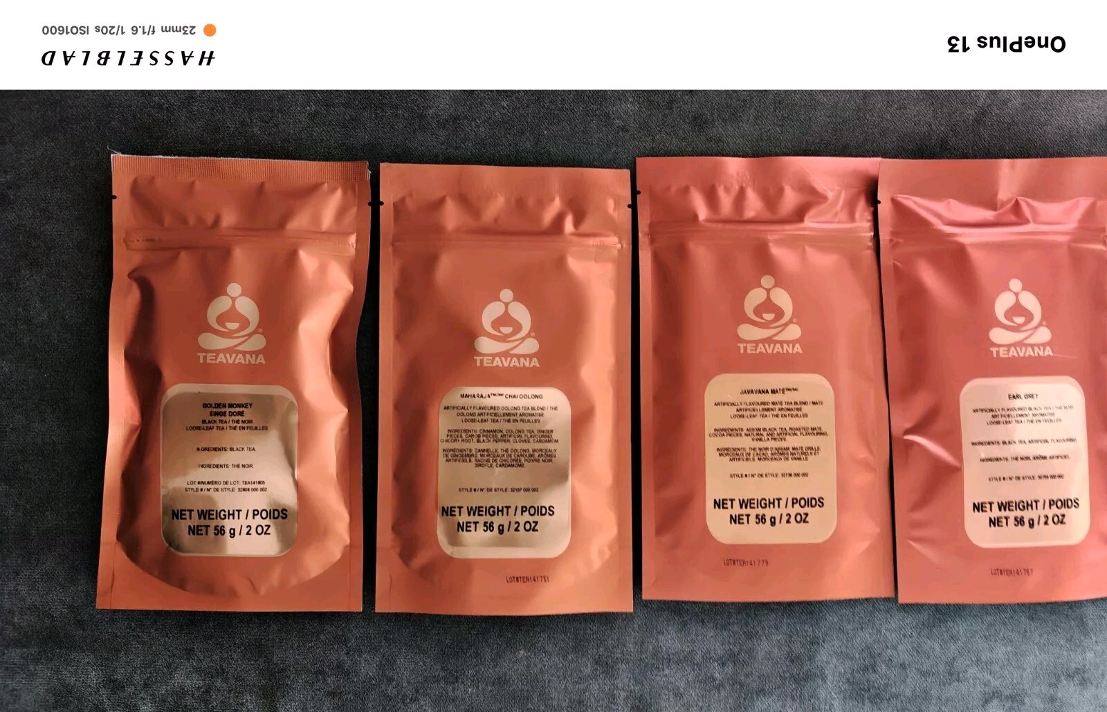 Very Rare Rise + Shine Teavana Tea Set 4-2oz Bags