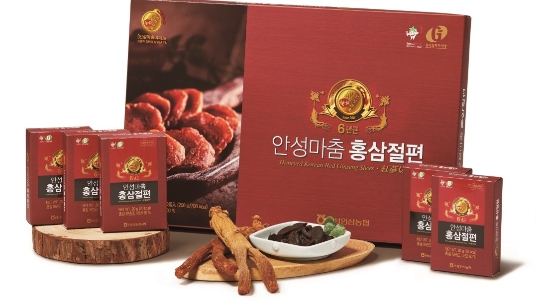 [An Seong Nonghyup] Korean 6 Years Red Ginseng Slices 20g × 10